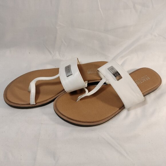 Reaction Kenneth Cole Scroll Writer Sandals - Picture 1 of 6